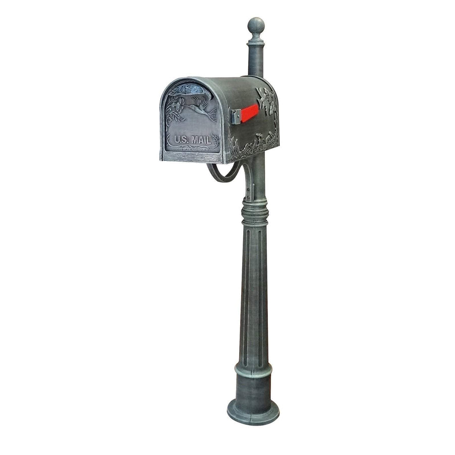 Special Lite Hummingbird Curbside Mailbox with Ashland Mailbox Post; SCB-1005_SPK600