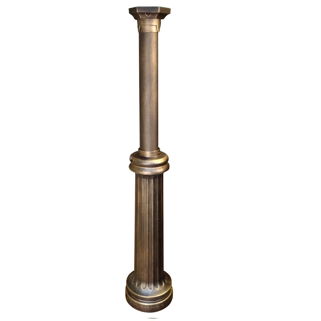 Special Lite Products Bradford Wrap Around Base Kit Direct Burial Mailbox Post