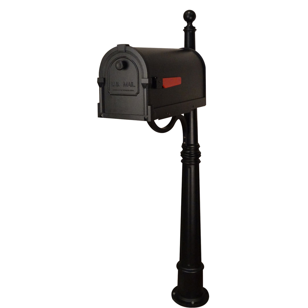 Special Lite Savannah Curbside Mailbox with Ashland Mailbox Post; SCS-1014_SPK-600