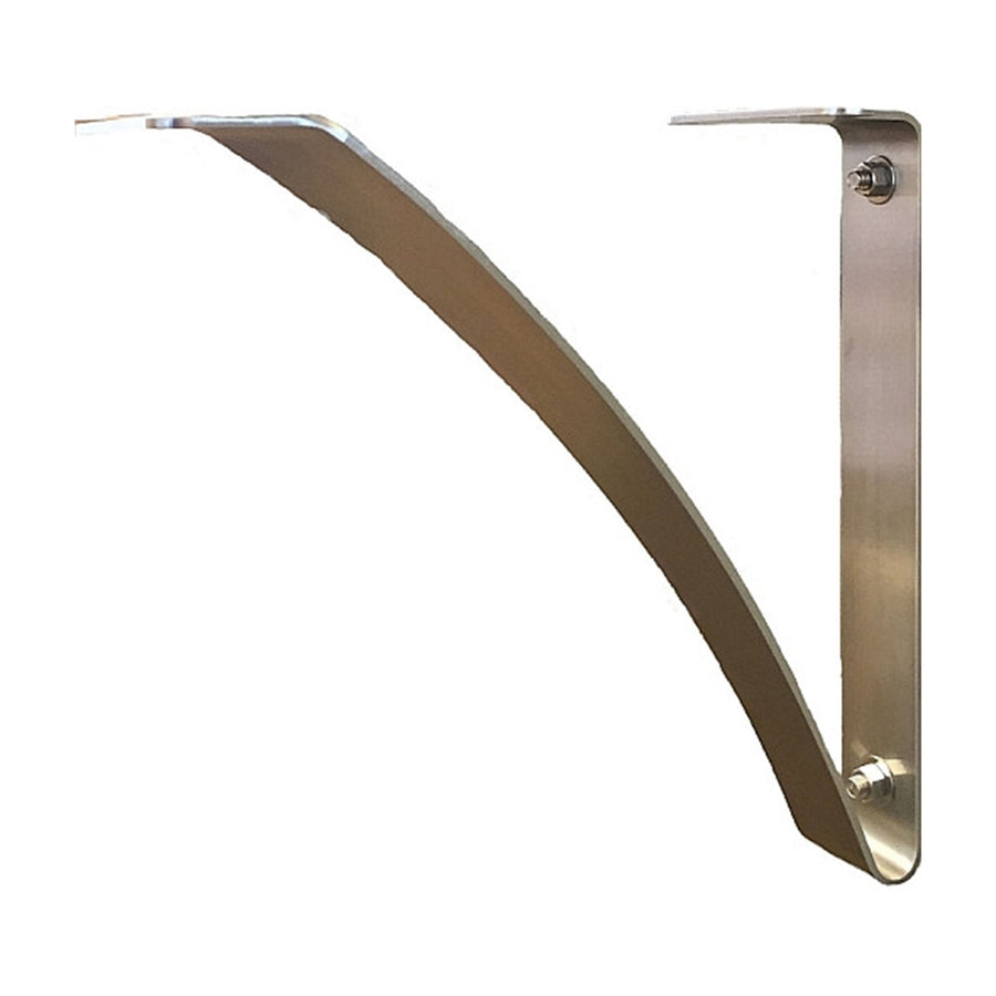 Spira Mailbox Post Bracket in Stainless Steel; SPA-B001SS