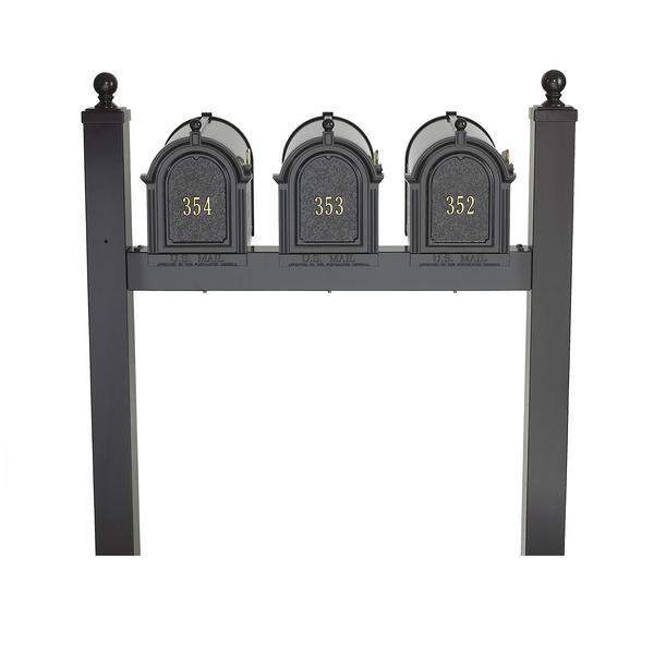 Whitehall Triple Mailbox and Post Package