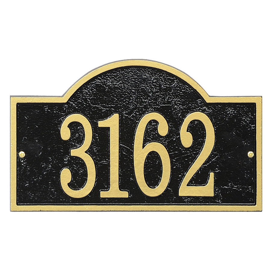 Whitehall Fast & Easy Arch House Numbers Address Plaque