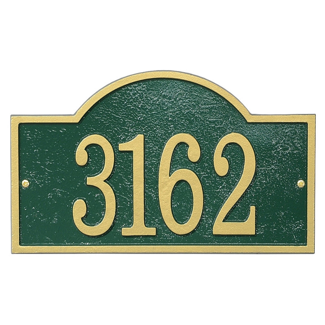 Whitehall Fast & Easy Arch House Numbers Address Plaque