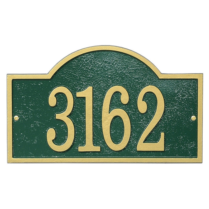 Whitehall Fast & Easy Arch House Numbers Address Plaque