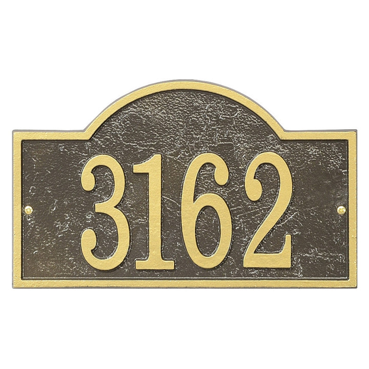 Whitehall Fast & Easy Arch House Numbers Address Plaque