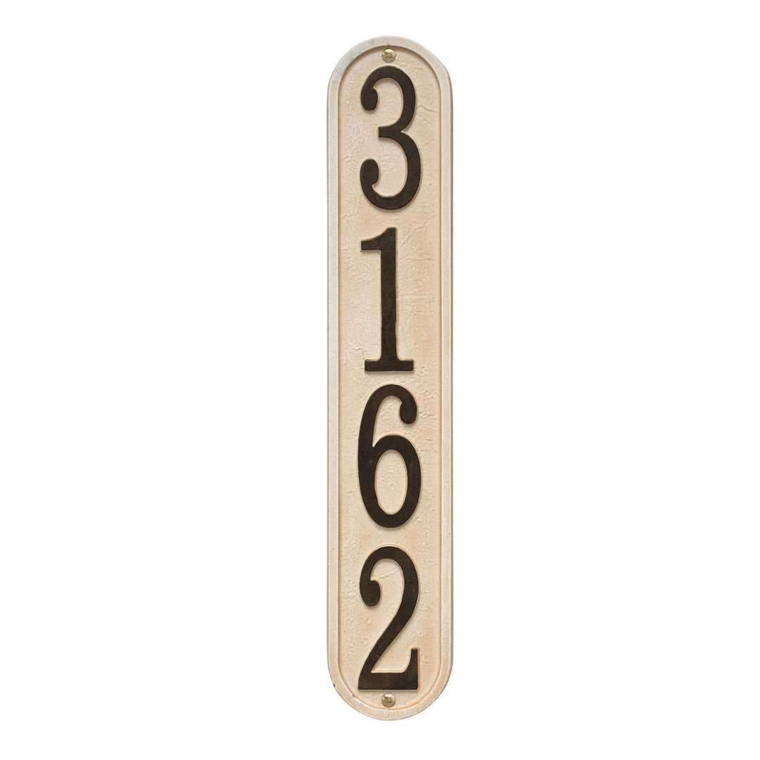 Whitehall Stonework House Numbers Address Plaque