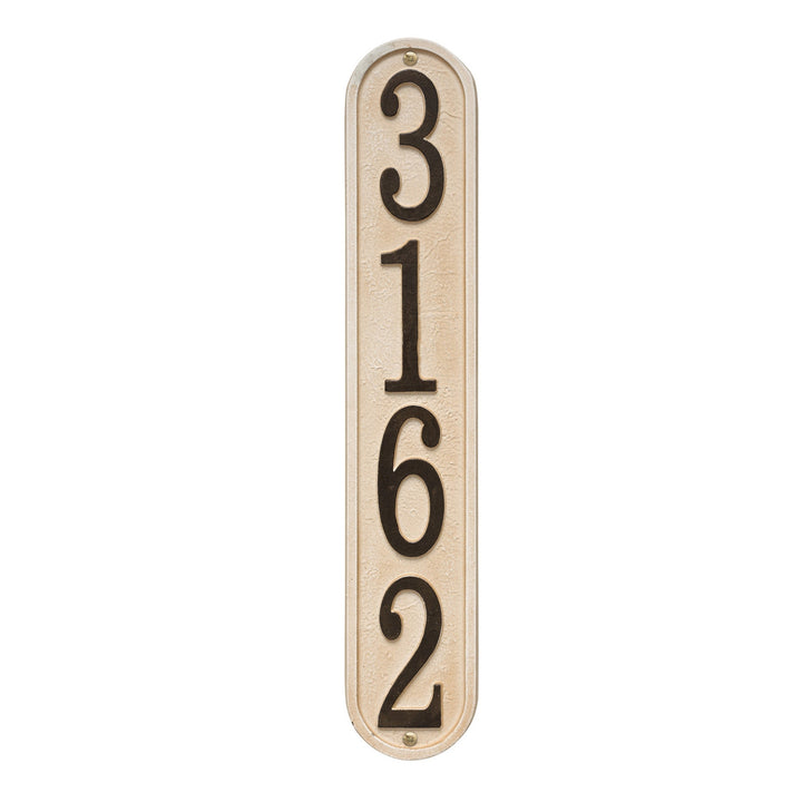 Whitehall Stonework House Numbers Address Plaque