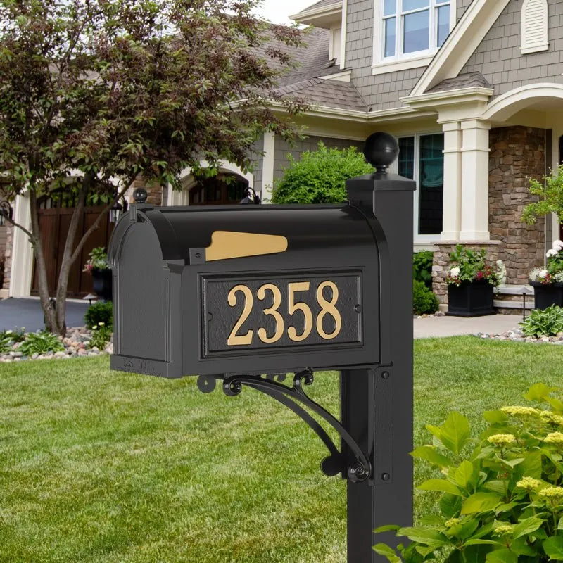 Whitehall Deluxe Capitol Mailbox and Post Package