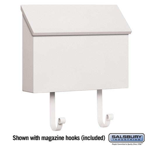 Salsbury Industries Standard Horizontal Style Traditional Residential Wall Mount Mailbox