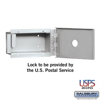 Salsbury Industries Aluminum Key Keeper USPS Access Recessed Mounted