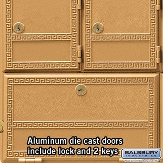 Salsbury Industries Americana Mailbox 14 Doors Front Loading
