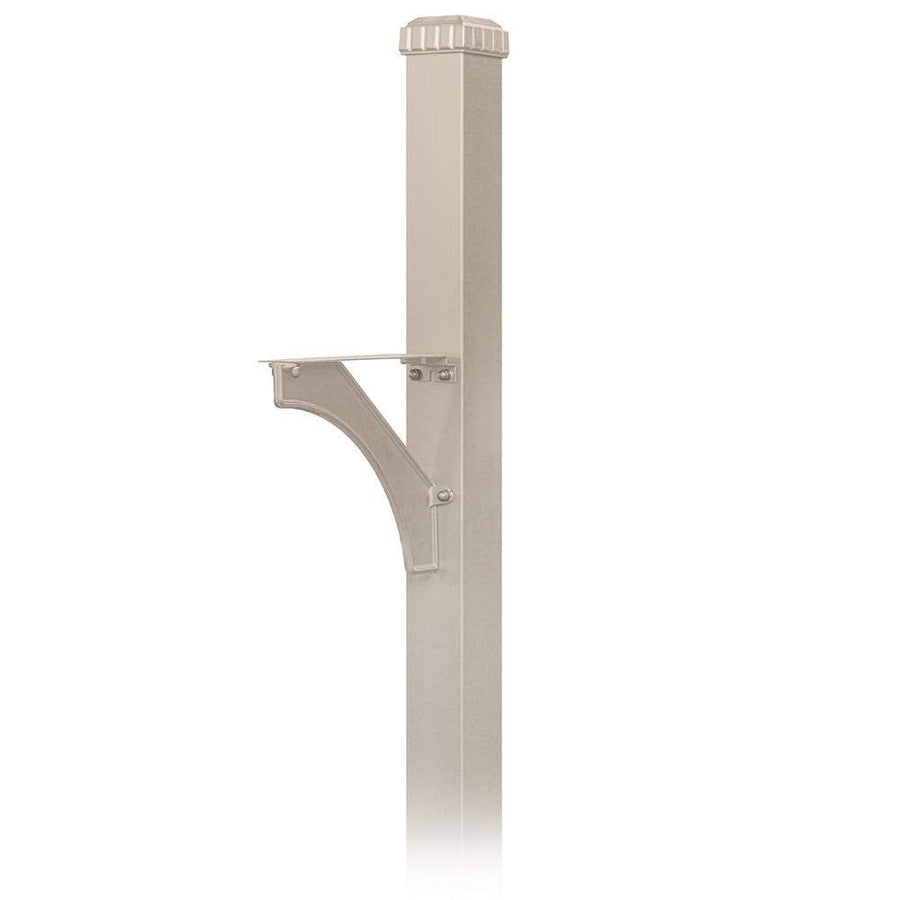 Salisbury Industries Designer Decorative Mailbox Post - In-Ground Mounted