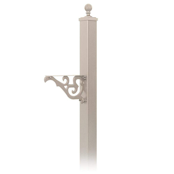 Salisbury Industries Victorian Decorative Mailbox Post - In Ground Mounted; 4845