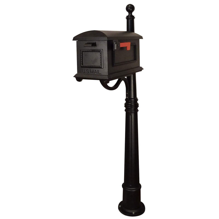 Special Lite Traditional Curbside Mailbox with Ashland Mailbox Post Unit; SCT-1010_SPK600