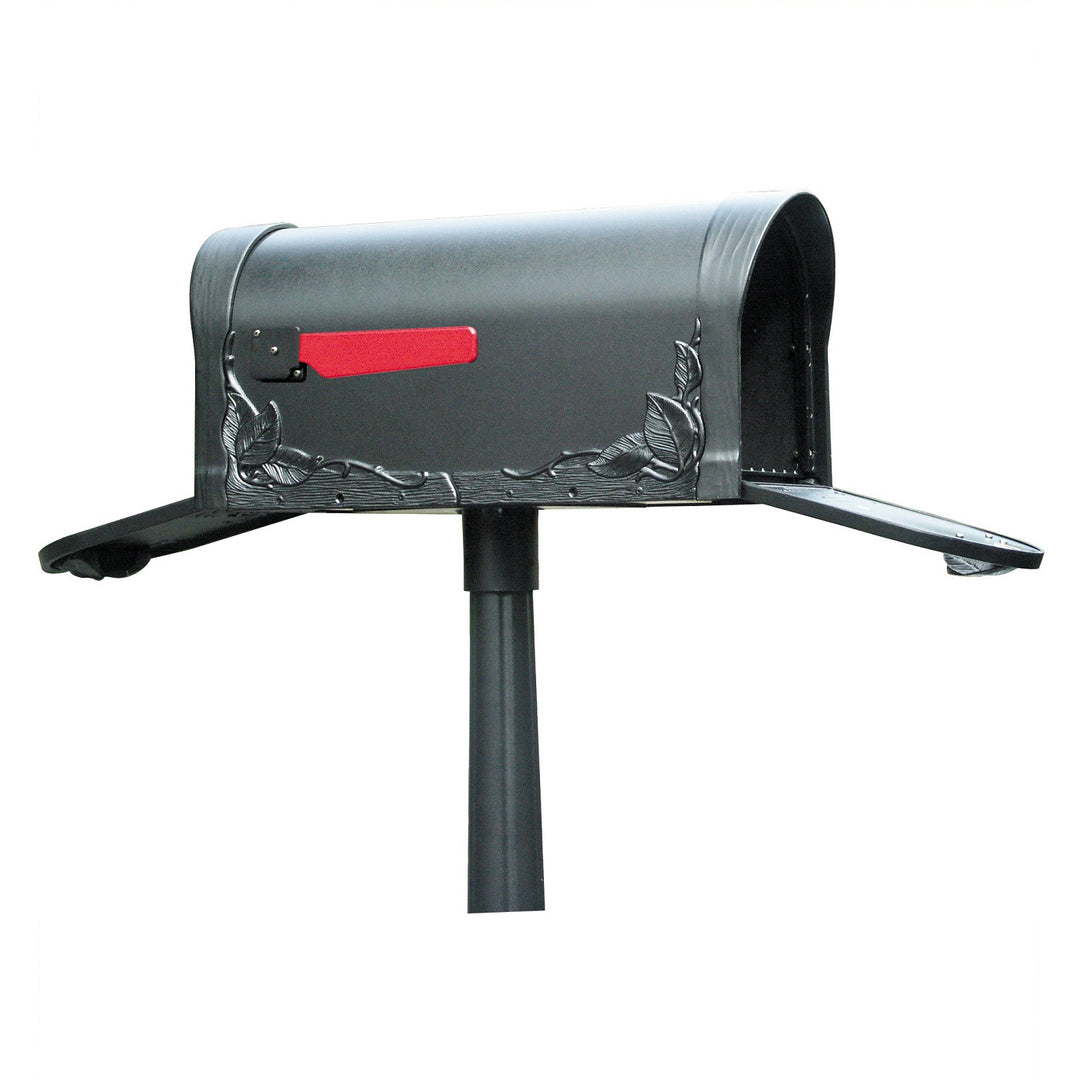 Special Lite Products Floral Curbside Mailbox with Two Doors