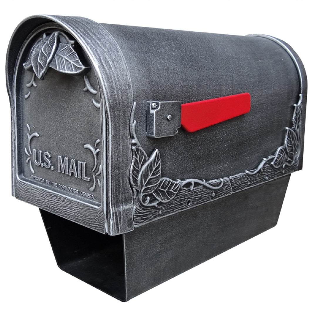 Special Lite Products Floral Curbside Mailbox with Paper Tube