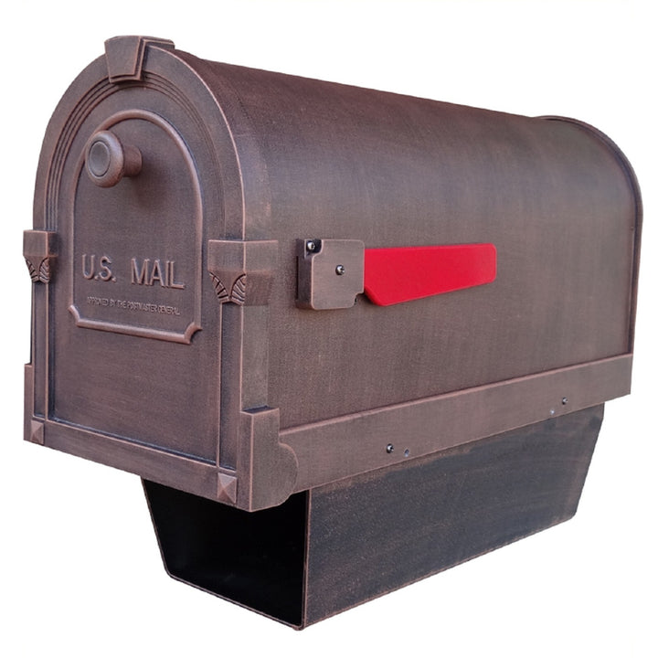 Special Lite Products Savannah Curbside Mailbox With Paper Tube