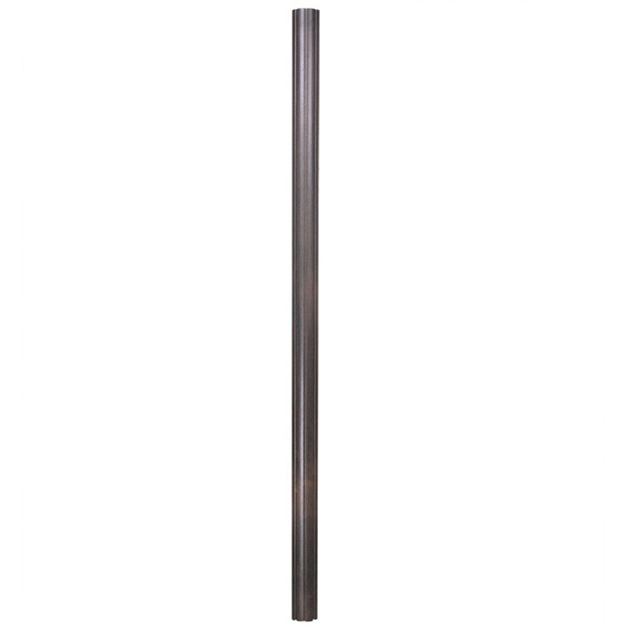 Special Lite Products 7' Fluted Aluminum Direct Burial Post