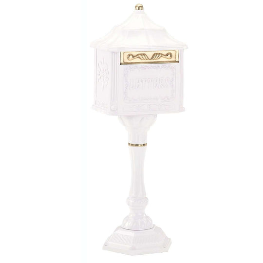 Amco Colonial Pedestal Locking Mailbox VM 280 Prime Mailboxes