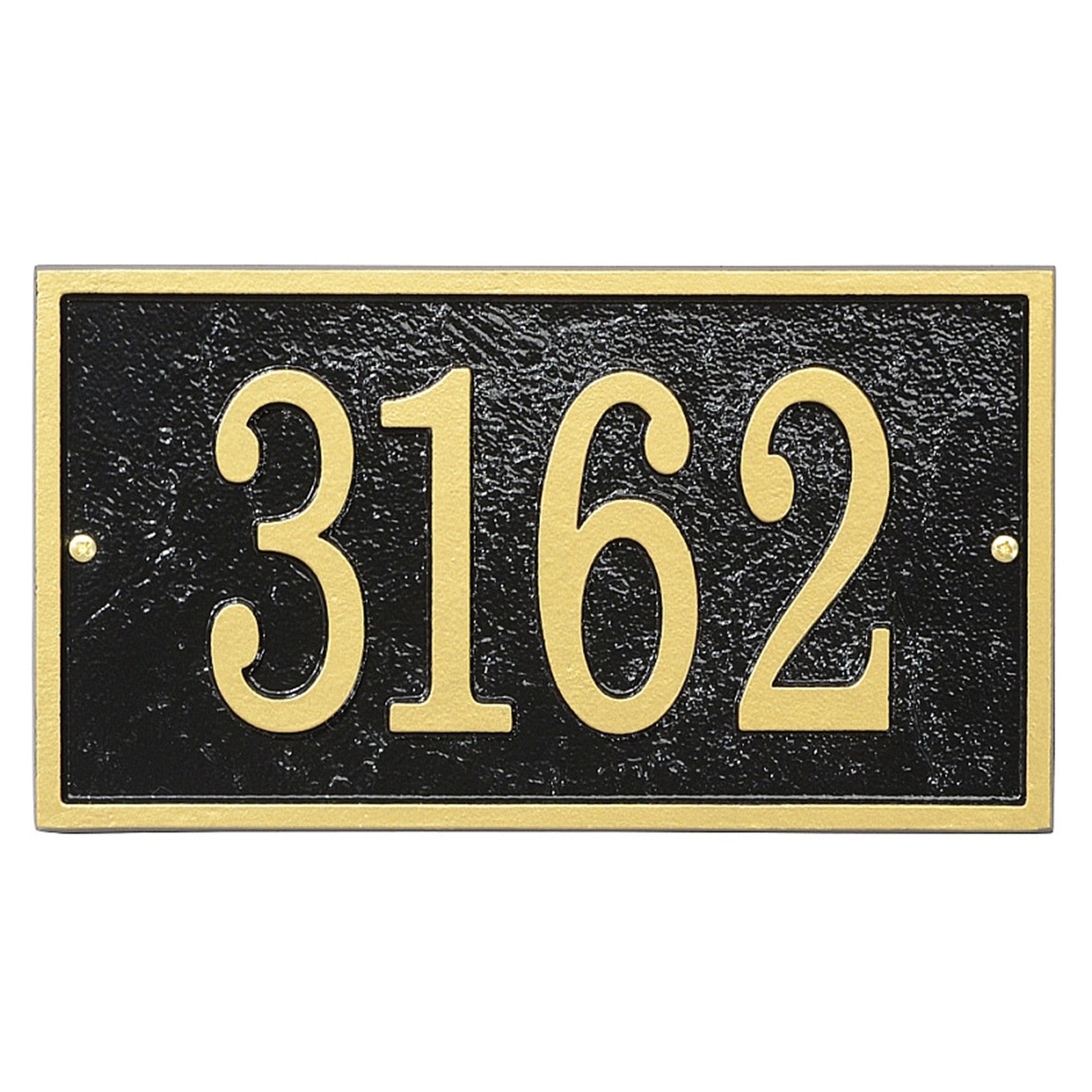 Fast & Easy Rectangle House Numbers Plaque - Thumbnail 2
