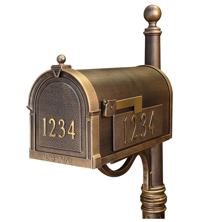 Special Lite Custom Mailbox in Hand Rubbed Bronze