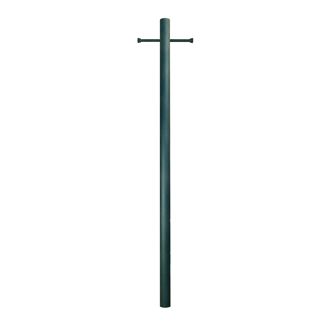 Special Lite Products 7 Feet Smooth Aluminum Direct Burial Post with Ladder Rest