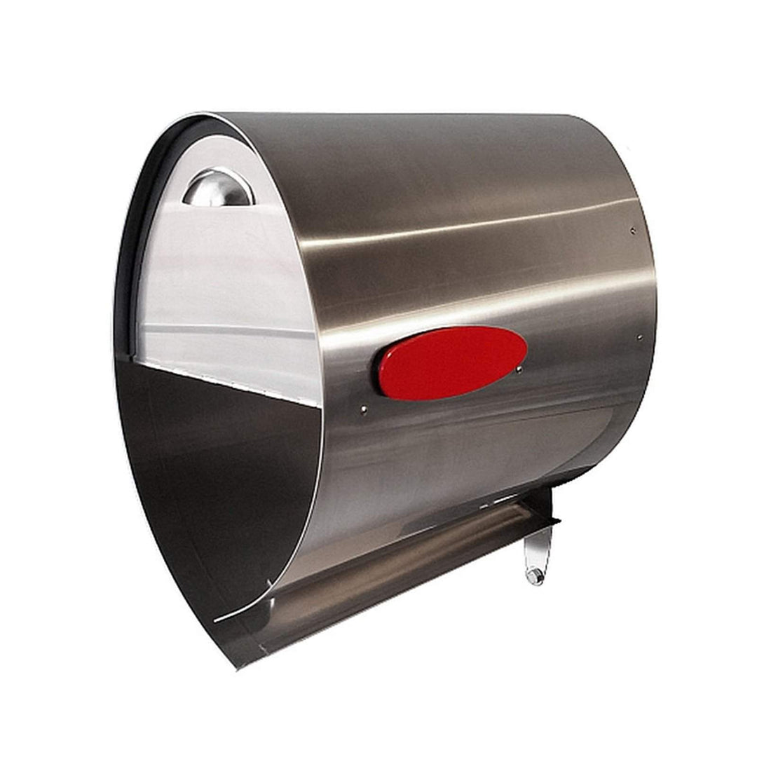 Spira Post Mounted Mailbox, Stainless Steel; SPA-M001SS