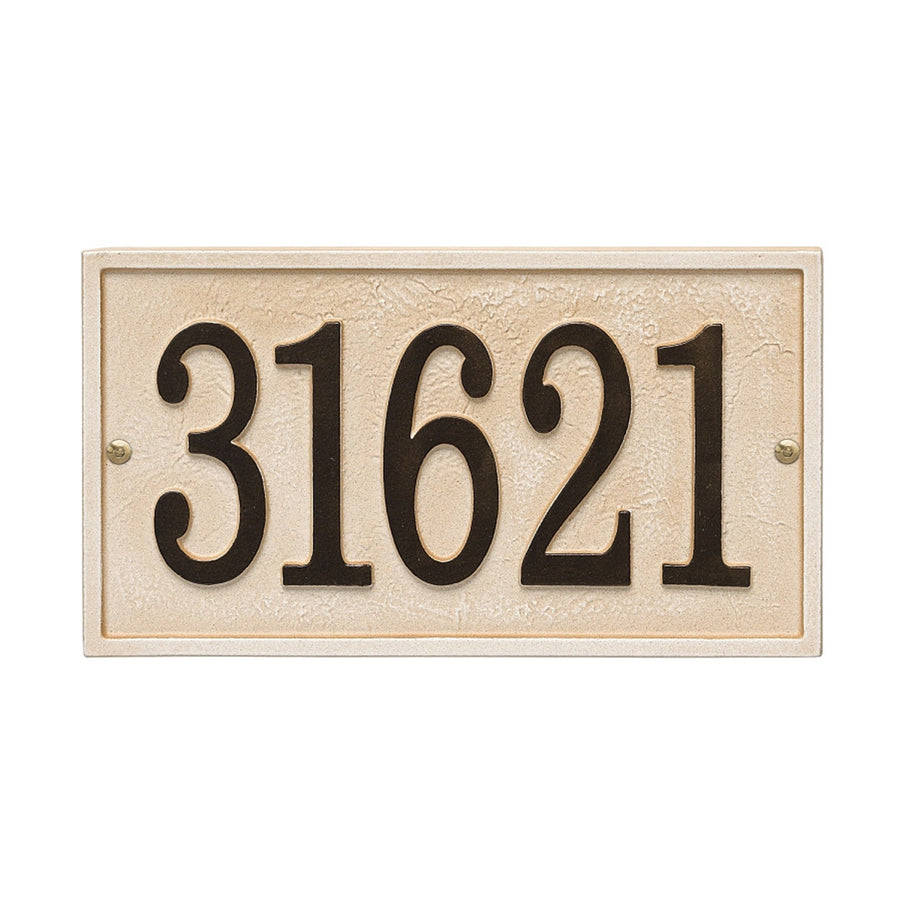 Whitehall Stonework House Numbers Address Plaque